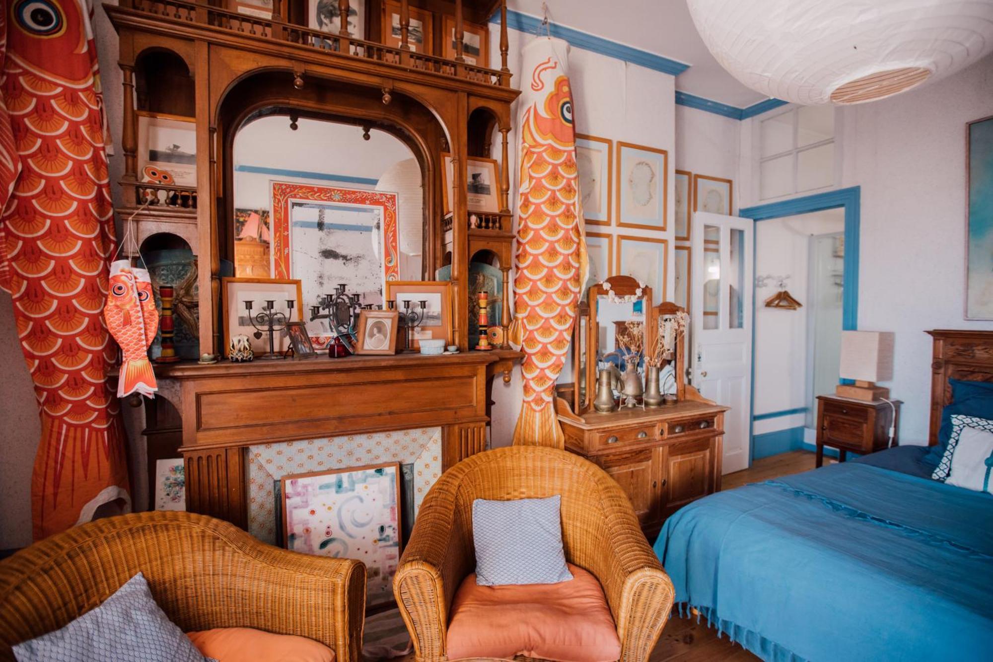 ليو سور مير La Villa Louis, La Chambre Rose, Maison D'Hotes Vue Mer, المظهر الخارجي الصورة