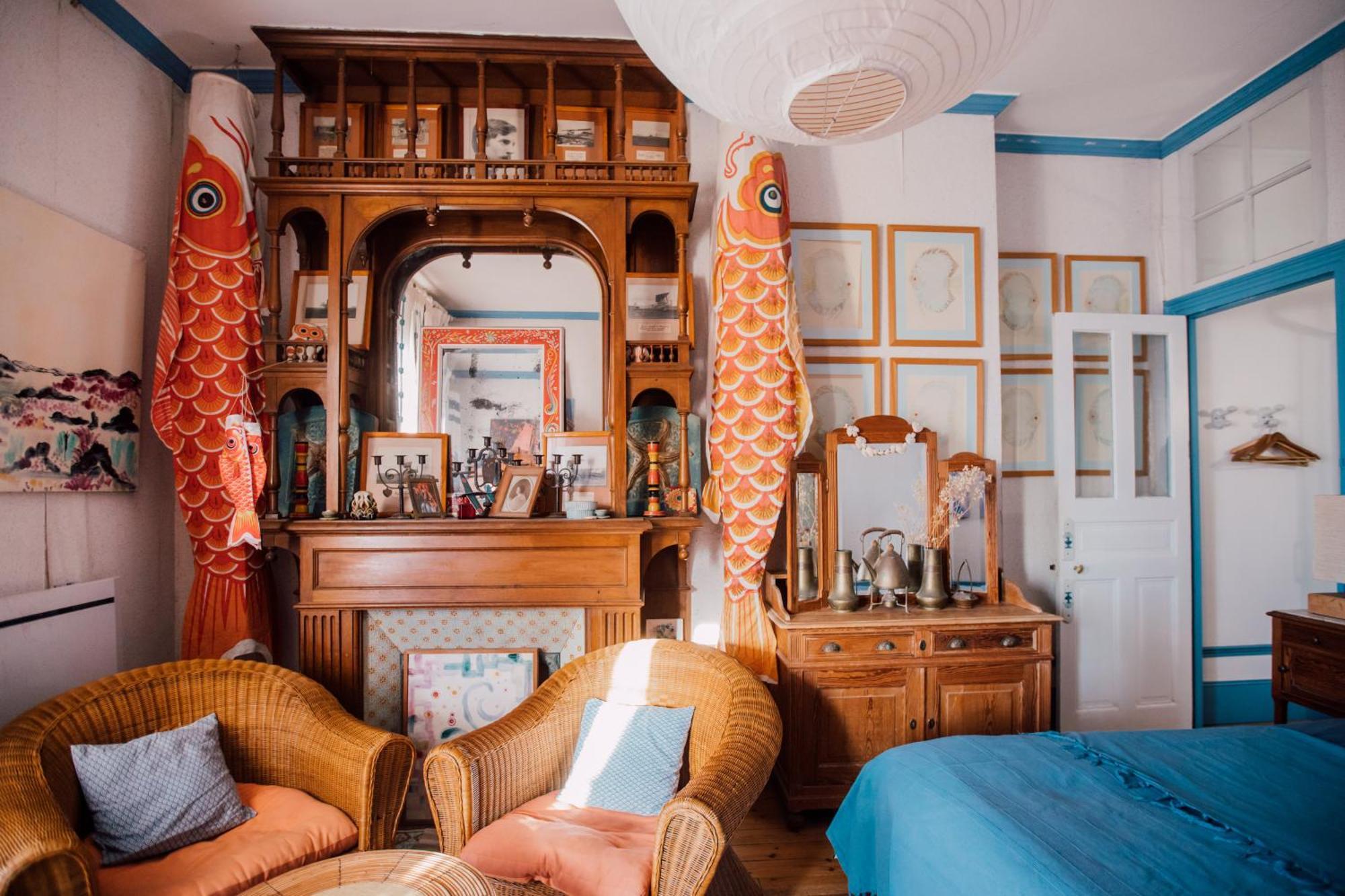 ليو سور مير La Villa Louis, La Chambre Rose, Maison D'Hotes Vue Mer, المظهر الخارجي الصورة